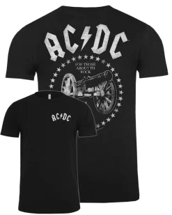 New AC/DC for those who about to rock t-paita - Musta T-Paidat|Bändi- & Leffatuotteet