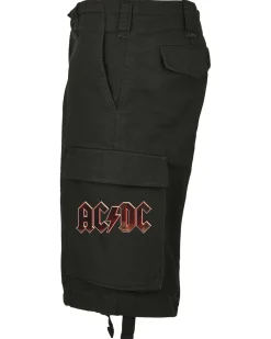 New AC/DC vintage reisitaskushortsit - Musta Shortsit|Bändi- & Leffatuotteet