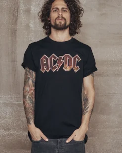 Hot AC/DC Voltage t-paita - Musta T-Paidat|Bändi- & Leffatuotteet