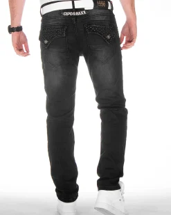 Clearance CD696 Bowen farkut - Musta Farkut