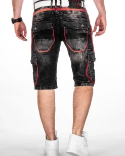 Hot CK224 Ben farkkushortsit - Musta Shortsit