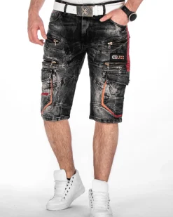 Hot CK224 Ben farkkushortsit - Musta Shortsit