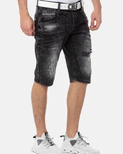 CK288 Bruce farkkushortsit - Mustat Shortsit