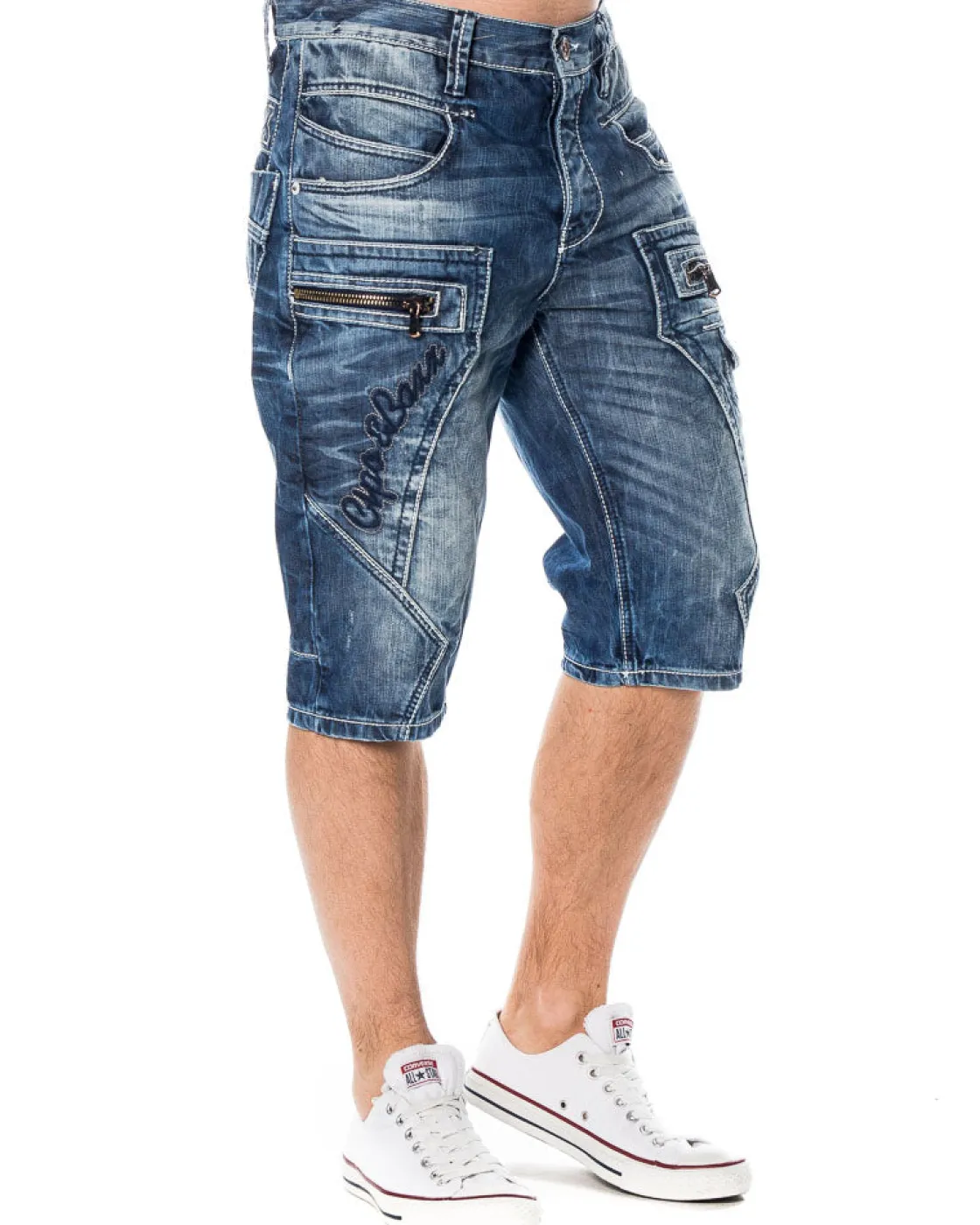 Best CK101 Henry farkkushortsit - Sininen Shortsit