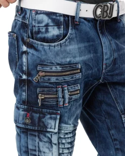 Hot CK295 Jensen farkkushortsit - Sininen Shortsit