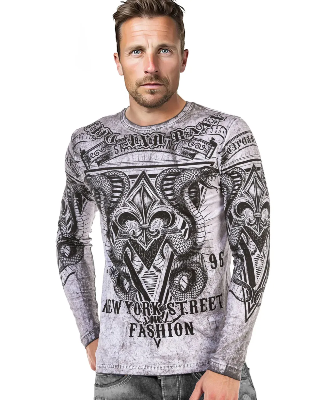 New CL449 Fashion pitkähihainen - Pitkähihaiset