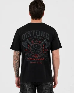 Sale Disturb Silence t-paita - Musta T-Paidat