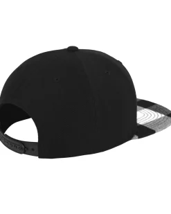 Outlet Flanelli snapback - Musta/Valkoinen Päähineet