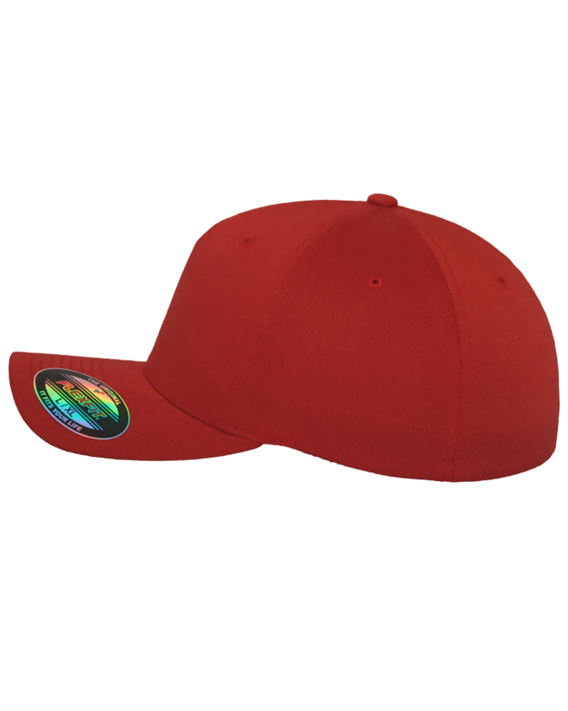 New 5 panel lippis - Punainen Päähineet