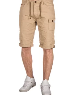 Online Frizzy bermuda shortsit - Beige Shortsit