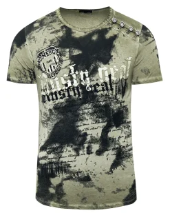Outlet Godric t-paita- Khaki T-Paidat