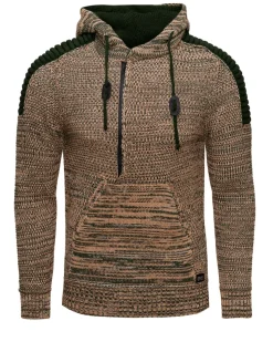 Outlet Gorsky neulehuppari - Kameli Neuleet|Hupparit & Colleget
