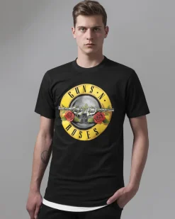 Hot Guns n' Roses t-paita - Musta T-Paidat|Bändi- & Leffatuotteet