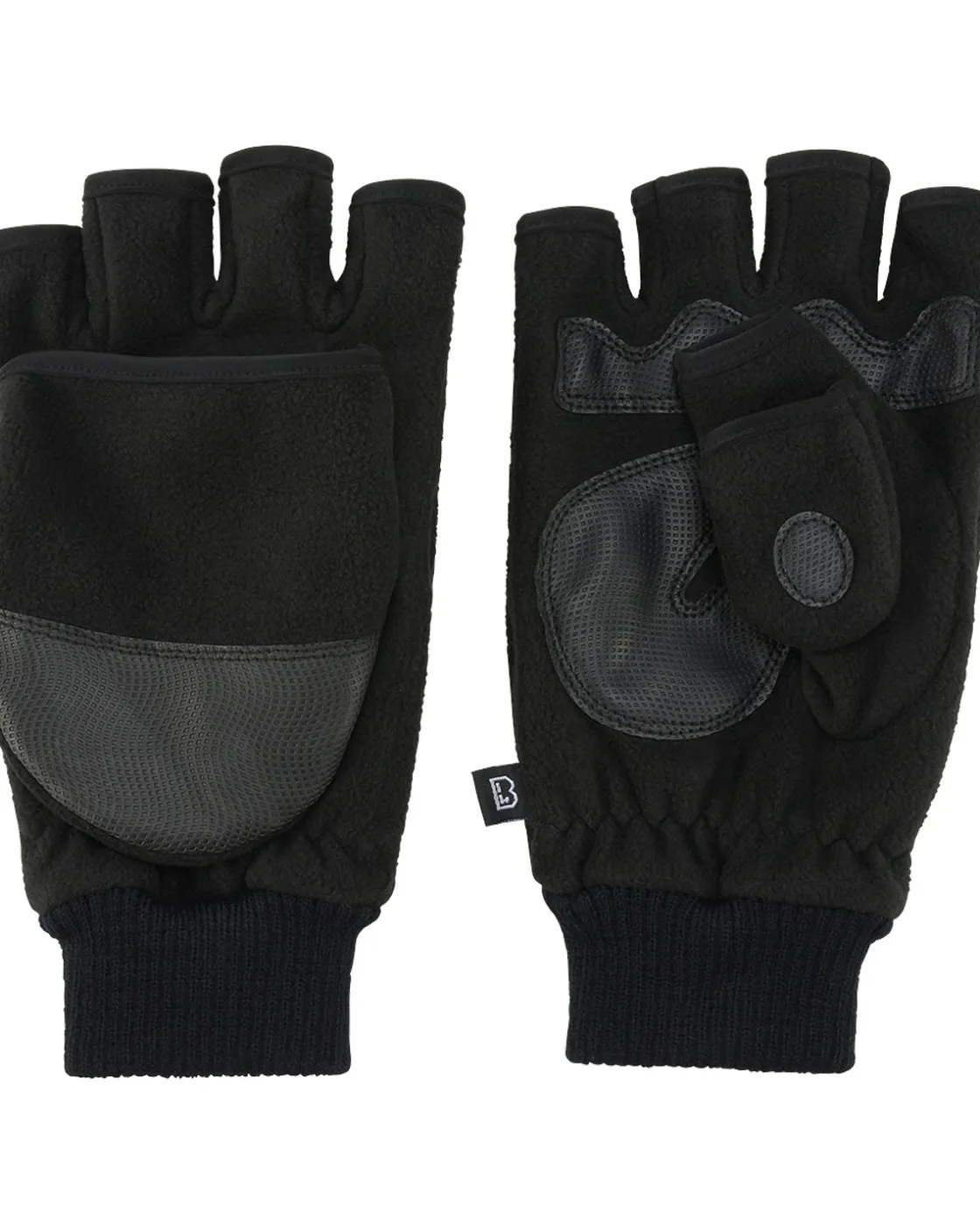 New 2in1 Trigger käsineet - Musta Käsineet