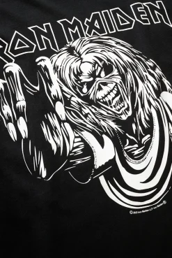 New Iron Maiden Eddy Glow t-paita - Musta T-Paidat|Bändi- & Leffatuotteet