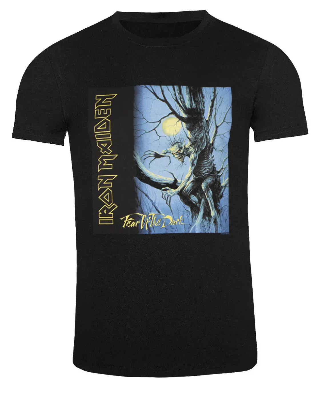 Hot Iron Maiden fear t-paita - Musta T-Paidat|Bändi- & Leffatuotteet