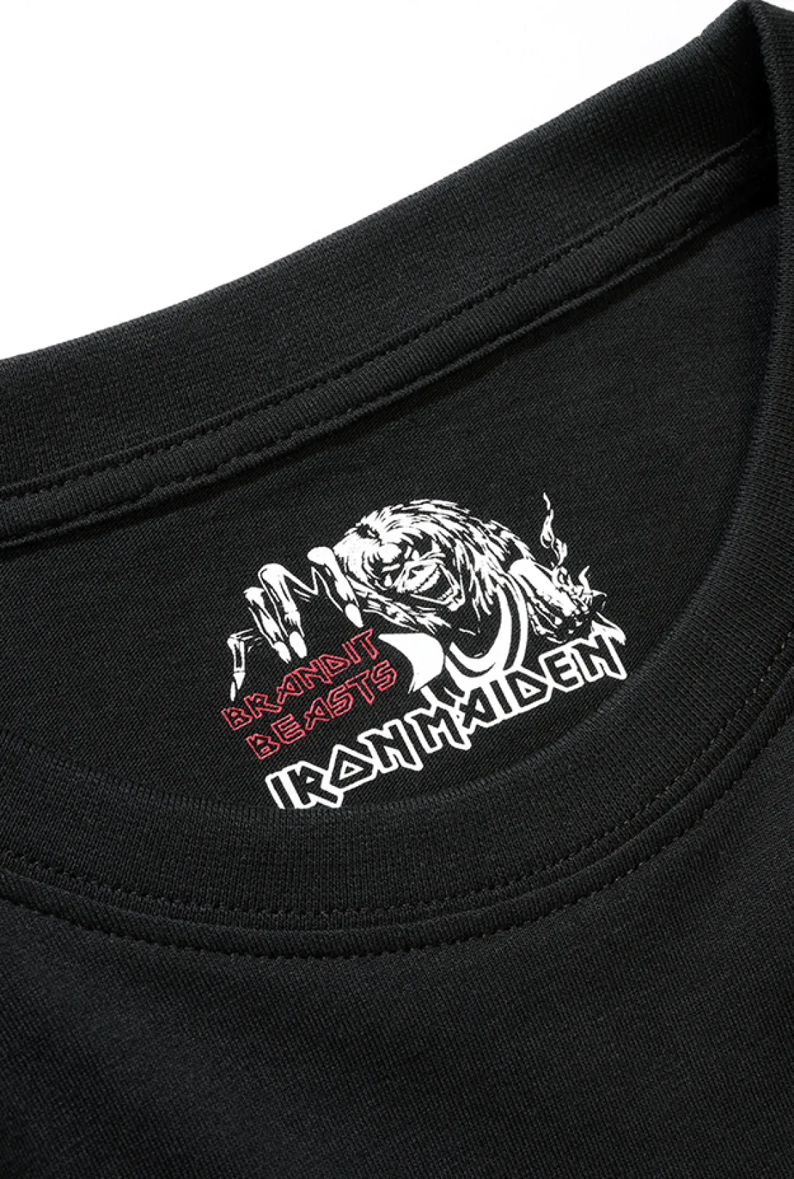Clearance Iron Maiden Number Of The Beast t-paita - Musta T-Paidat|Bändi- & Leffatuotteet
