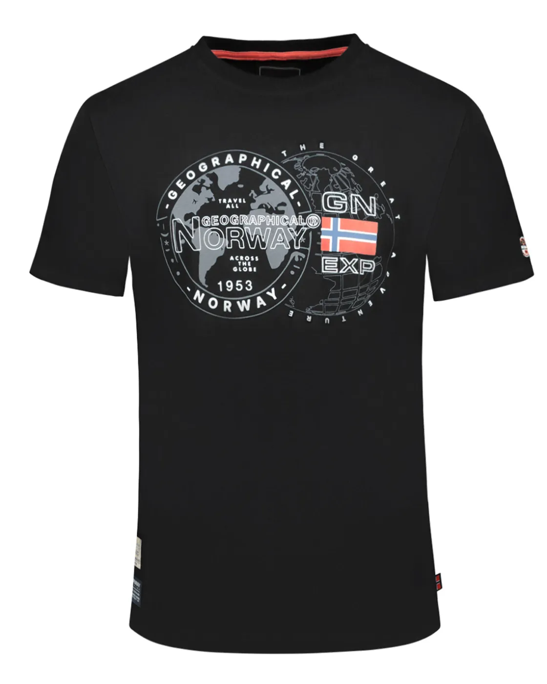 Outlet Jplanet t-paita - Musta T-Paidat