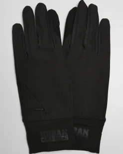 Sale Logo cuff performance hanskat - Musta Käsineet