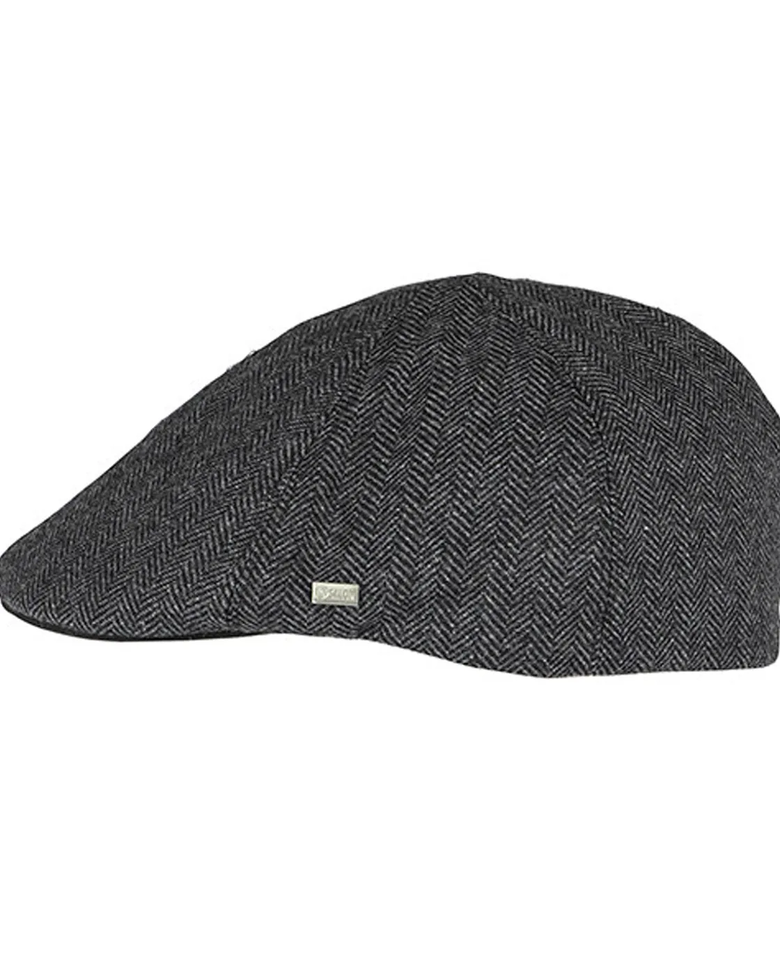 Discount Macon 56 Herringbone flat cap - Harmaa Päähineet