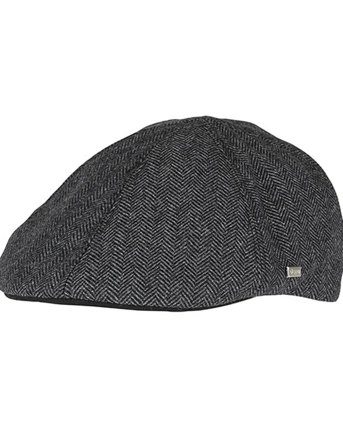 Discount Macon 56 Herringbone flat cap - Harmaa Päähineet