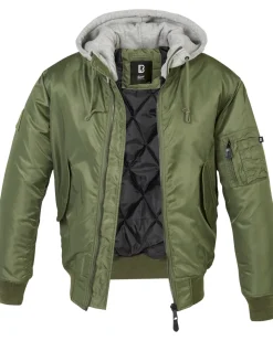 Clearance MA1 hooded bombertakki - Takit