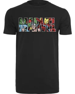 Marvel logo t-paita - T-Paidat|Bändi- & Leffatuotteet