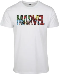 New Marvel logo t-paita - T-Paidat|Bändi- & Leffatuotteet