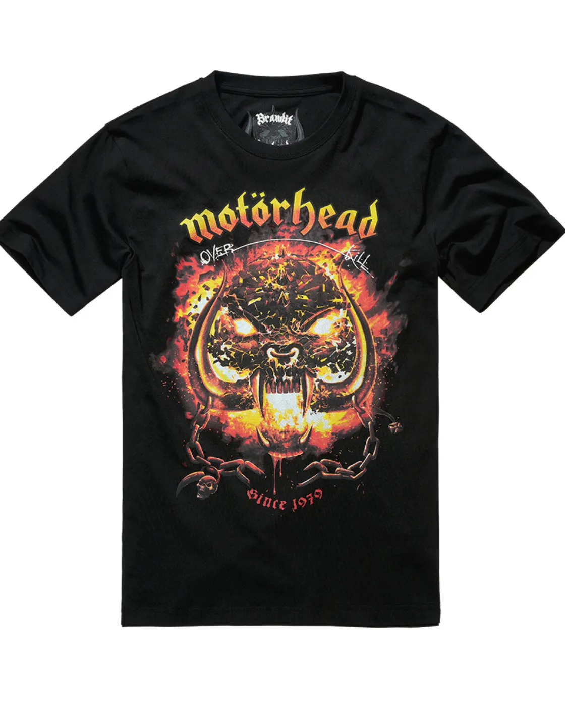 Best Motörhead Overkill t-paita - Musta T-Paidat|Bändi- & Leffatuotteet