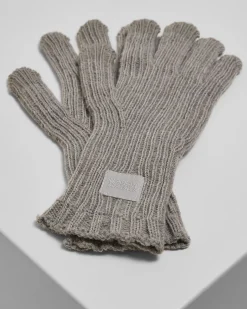 Clearance Neulehanskat kosketusnäytölle - Harmaa Käsineet