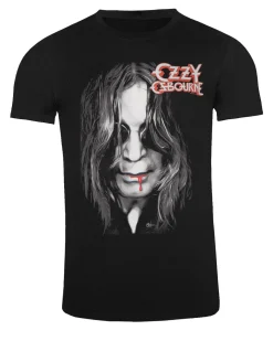Clearance Ozzy Face of Madness t-paita - Musta T-Paidat|Bändi- & Leffatuotteet