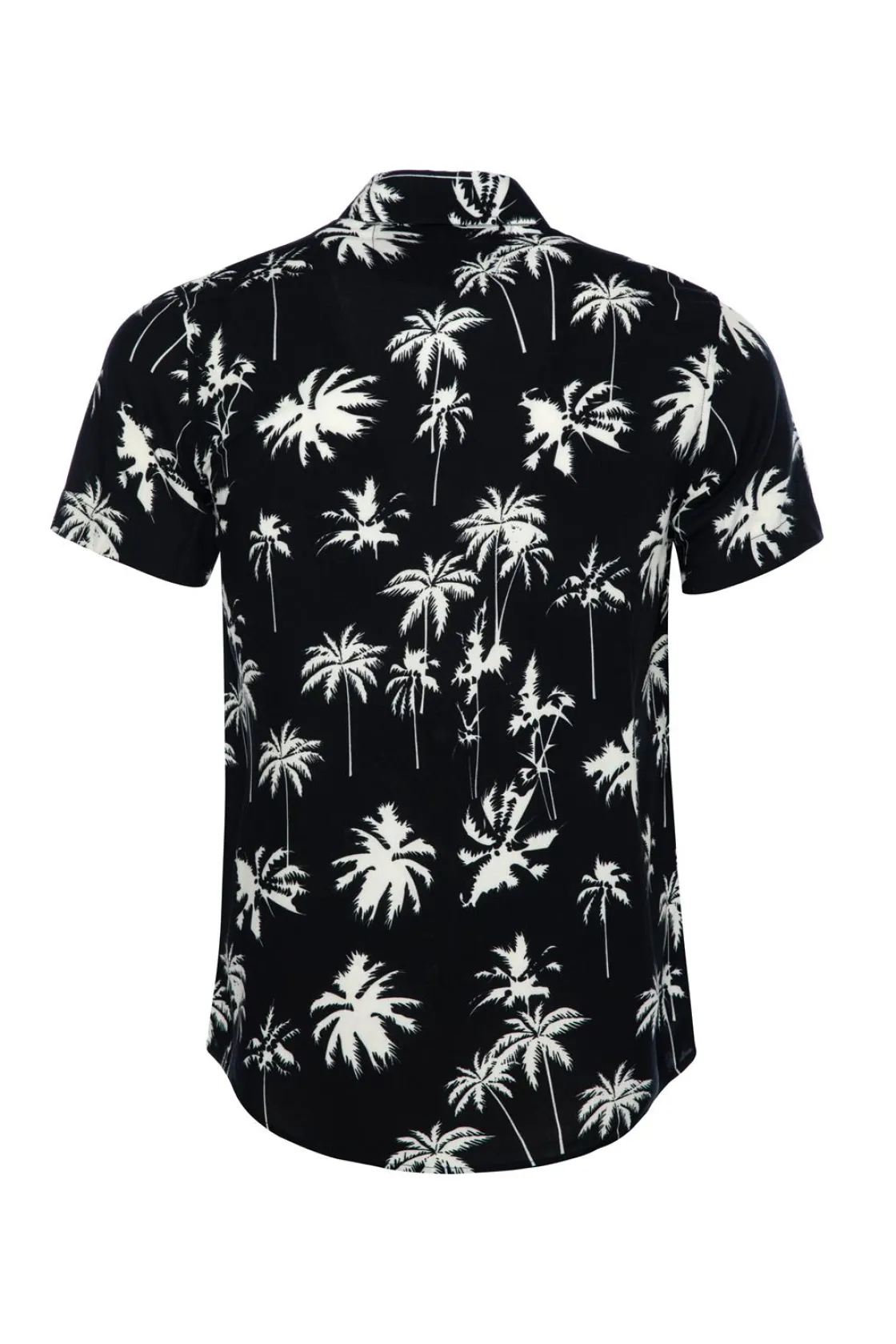 Online Palms kauluspaita - Musta Kauluspaidat