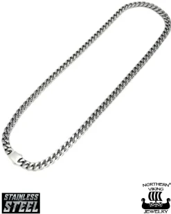 Sale Panssariketju 10mm kaulakoru - Teräs Korut