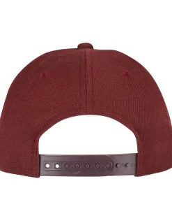 Premium curved snapback - Burgundi Päähineet
