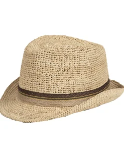 Hot Raffia Tribly Crochet Olkihattu - Beige Päähineet