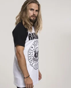 Online Ramones t-paita - Valkoinen/Musta T-Paidat|Bändi- & Leffatuotteet