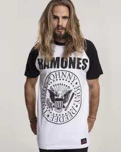 Online Ramones t-paita - Valkoinen/Musta T-Paidat|Bändi- & Leffatuotteet