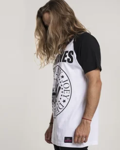 Online Ramones t-paita - Valkoinen/Musta T-Paidat|Bändi- & Leffatuotteet