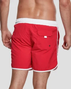 Outlet Retro uimashortsit - /Valkoinen Shortsit