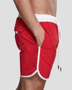 Outlet Retro uimashortsit - /Valkoinen Shortsit