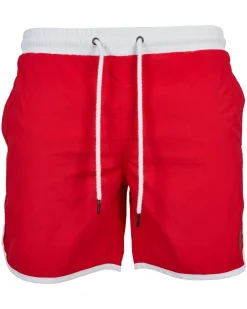 Outlet Retro uimashortsit - /Valkoinen Shortsit