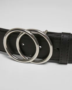 Hot Ring buckle keinonahkavyö - /Hopea Vyöt