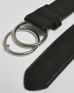 Hot Ring buckle keinonahkavyö - /Hopea Vyöt