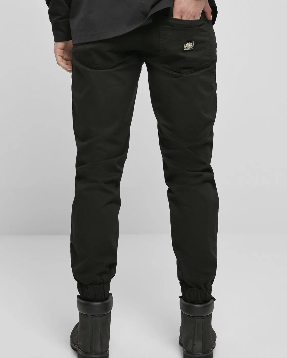 Hot Twill housut - Musta Housut