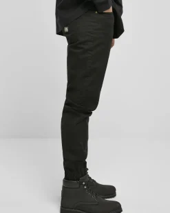 Hot Twill housut - Musta Housut
