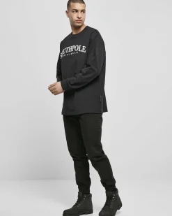 Hot Twill housut - Musta Housut