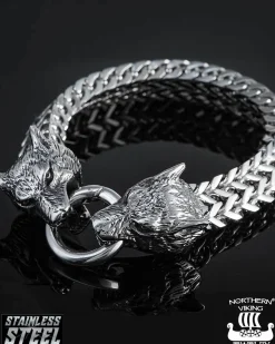 Online Steel Wolf Head rannekoru - Teräs Korut