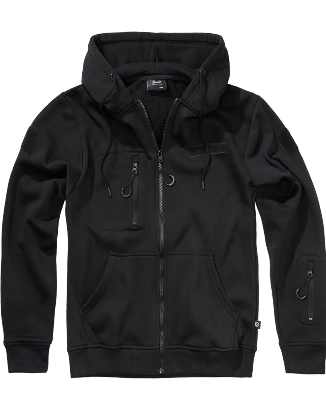 Clearance Tactical Vetoketjuhuppari - Musta Hupparit & Colleget