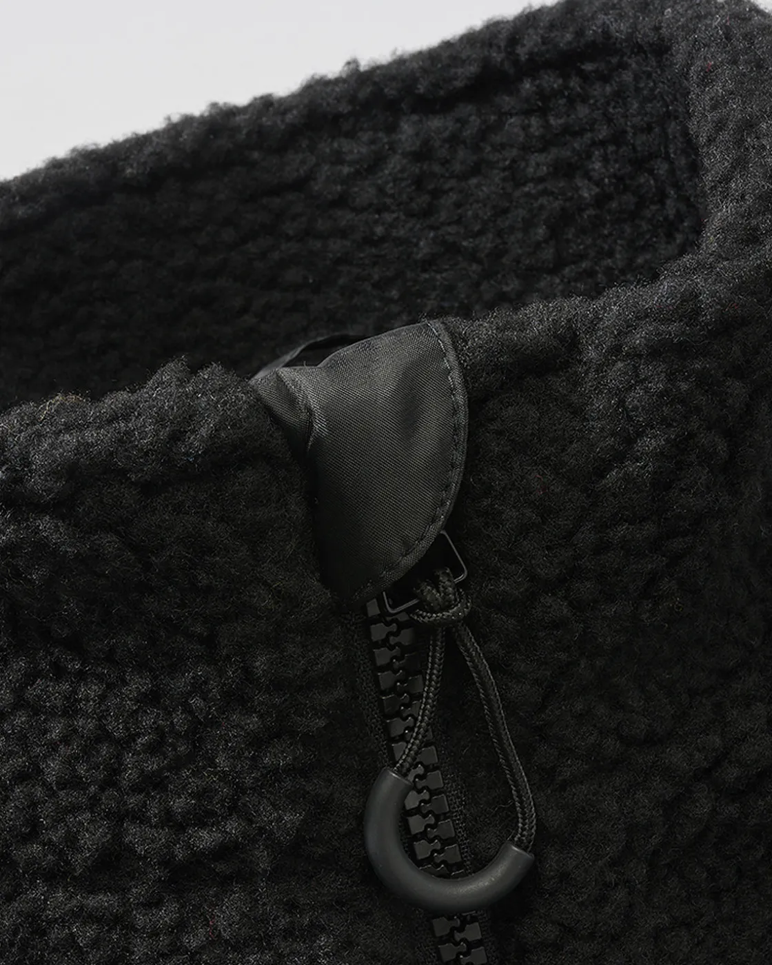 New Teddyfleece liivi - Musta Takit