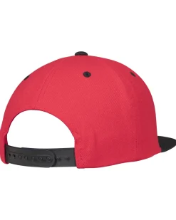 Clearance 2-Tone classic snapback - Punainen/Musta Päähineet